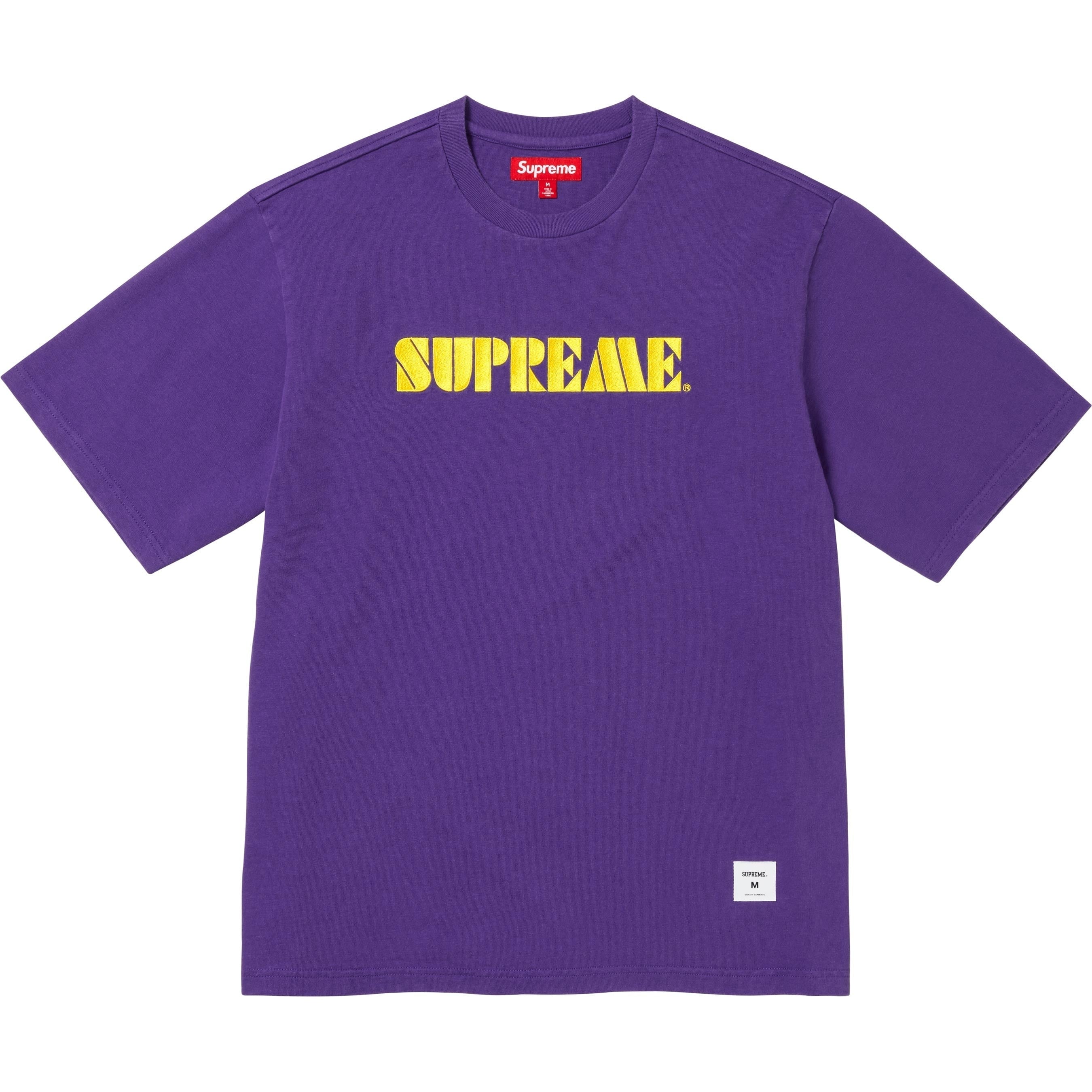 Stencil Embroidered S/S Top view 3